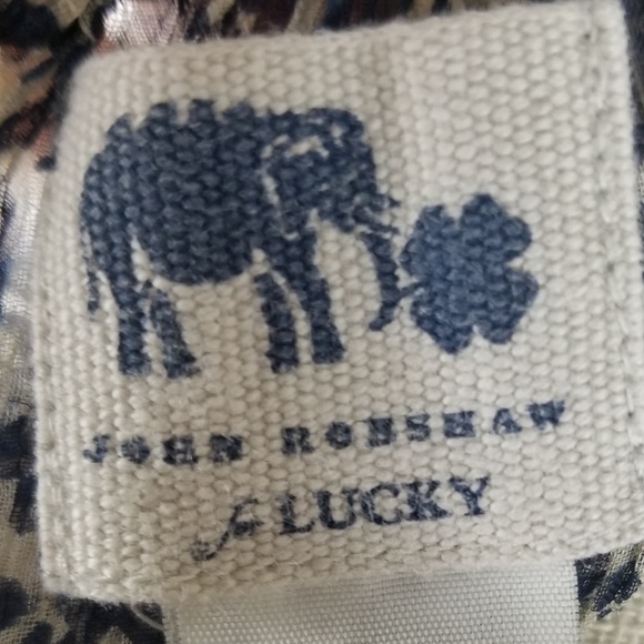 Lucky Brand/John Robshaw | Sheer Boho style blouse - Picture 6 of 8